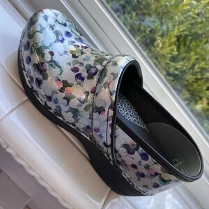 Dansko Multi Dot Clogs